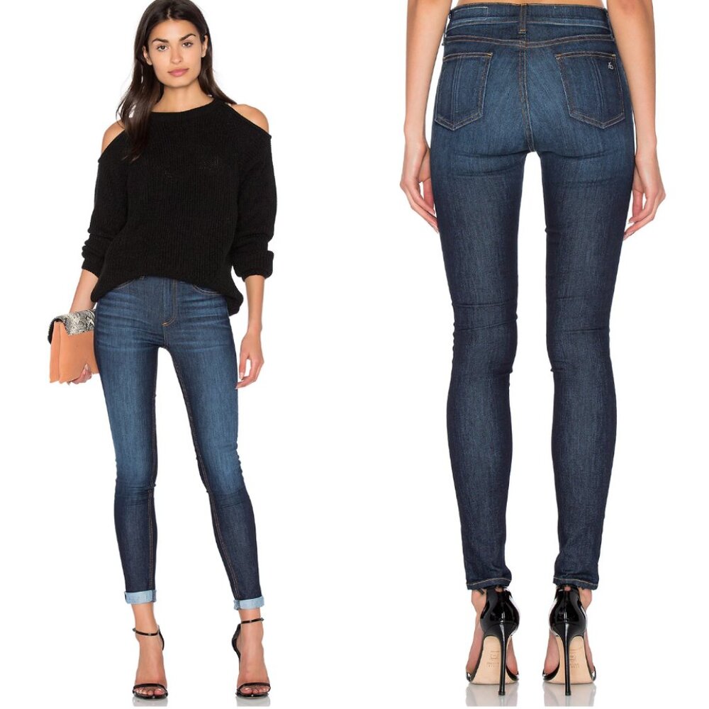 Rag & Bone 10” High-Rise Skinny Jeans Arlington Wash | Women’s | Size 28 | NWT